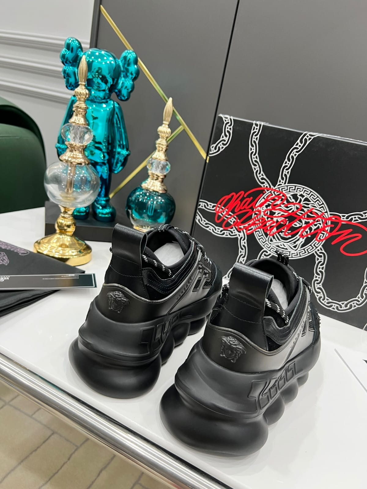 Versace Chain Reaction Negru Premium [Full-Box]