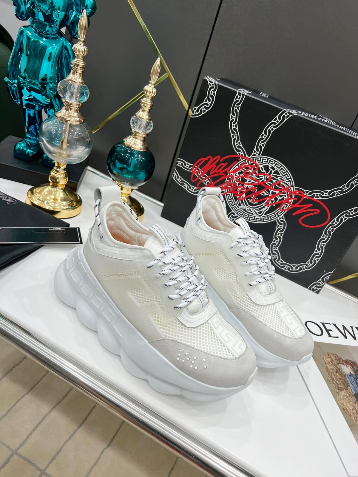 Versace Chain Reaction Alb Premium [Full-Box]