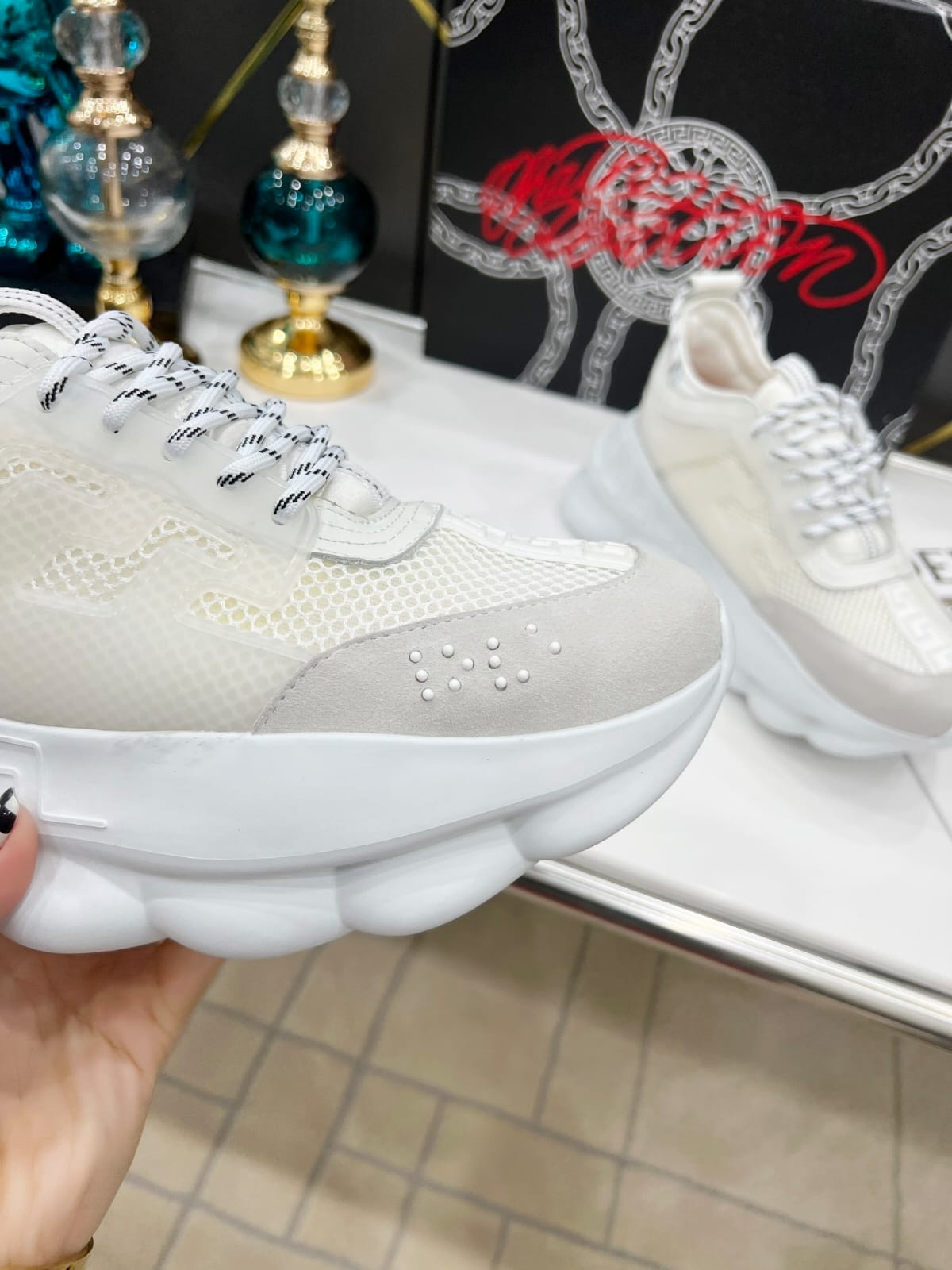 Versace Chain Reaction Alb Premium [Full-Box]