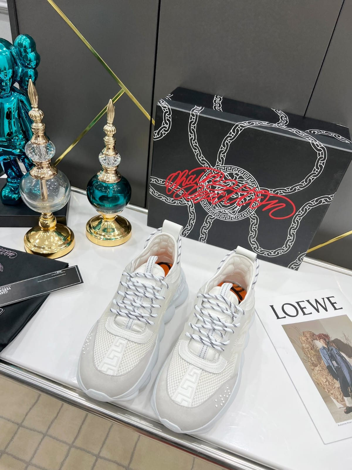 Versace Chain Reaction Alb Premium [Full-Box]