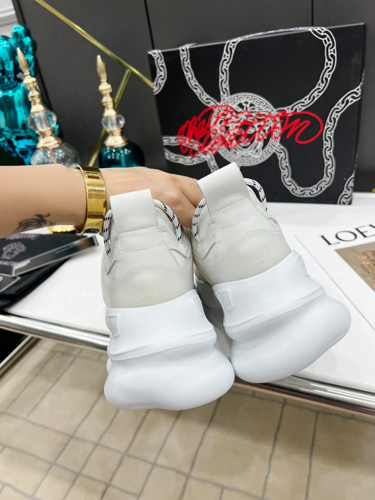 Versace Chain Reaction Alb Premium [Full-Box]