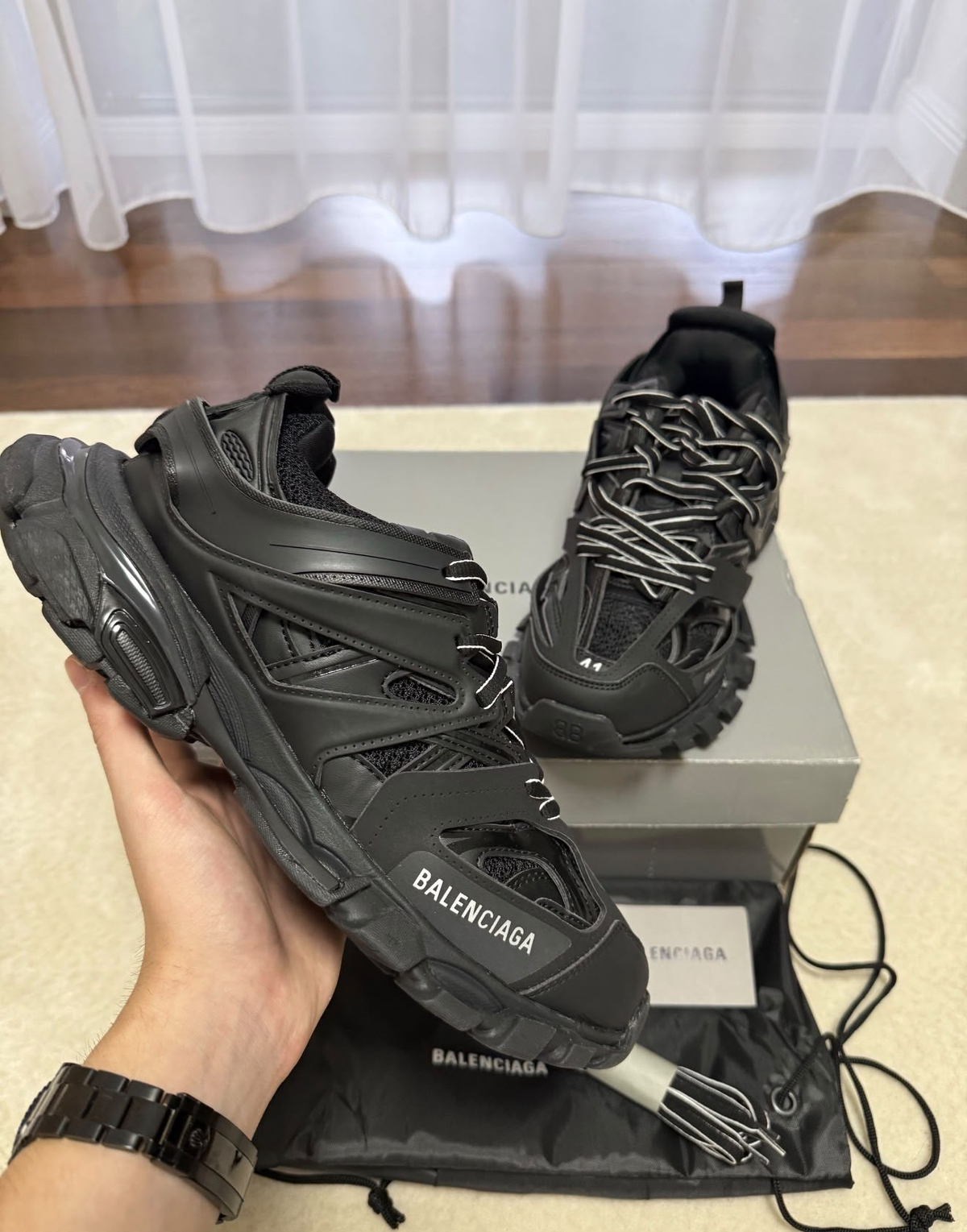 Balenciaga Track Negru [Full-Box]