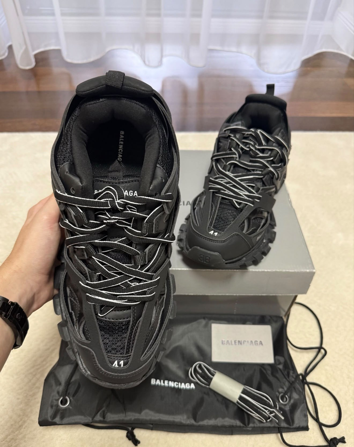 Balenciaga Track Negru [Full-Box]