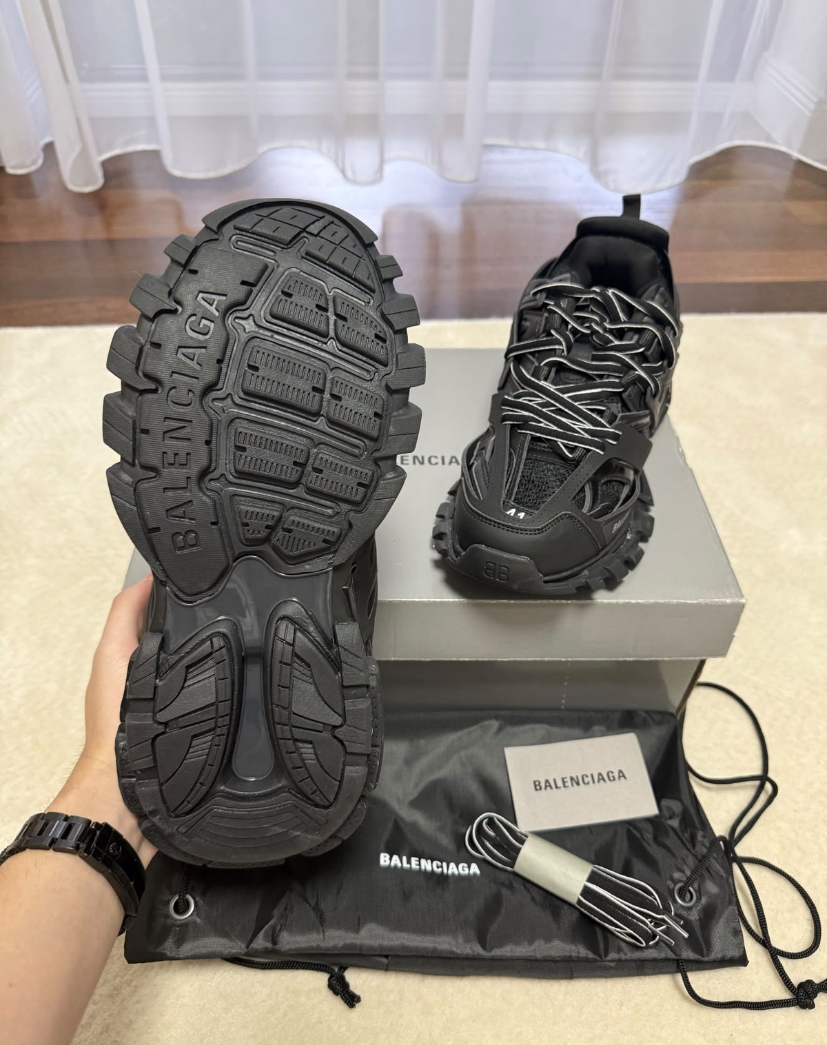 Balenciaga Track Negru [Full-Box]