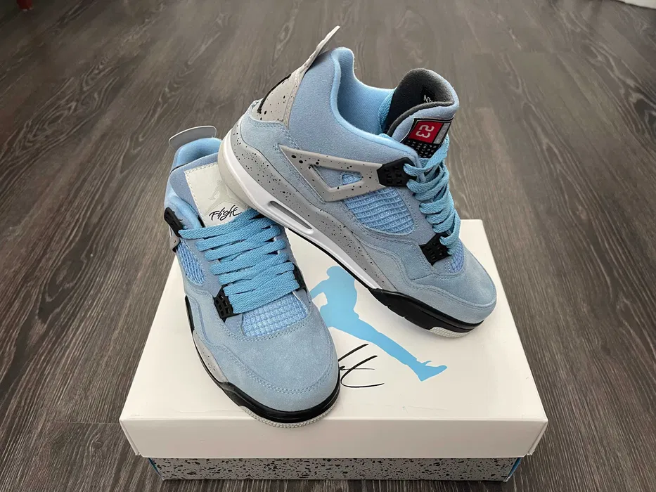 Air Jordan 4 Retro University Blue [Full-Box]