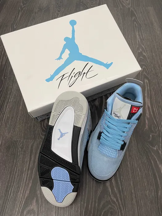 Air Jordan 4 Retro University Blue [Full-Box]