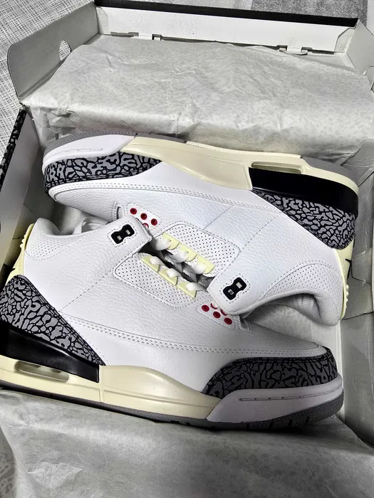 Air Jordan 3 White Cement [Full-Box]